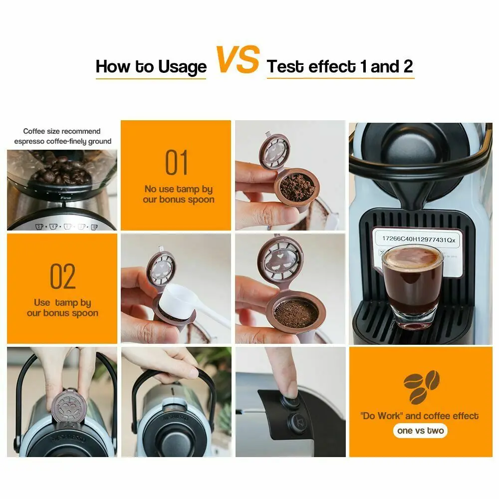 ICafilasNew многоразовый фильтр для Nespresso кофейный капсульный многоразовая ложка и
