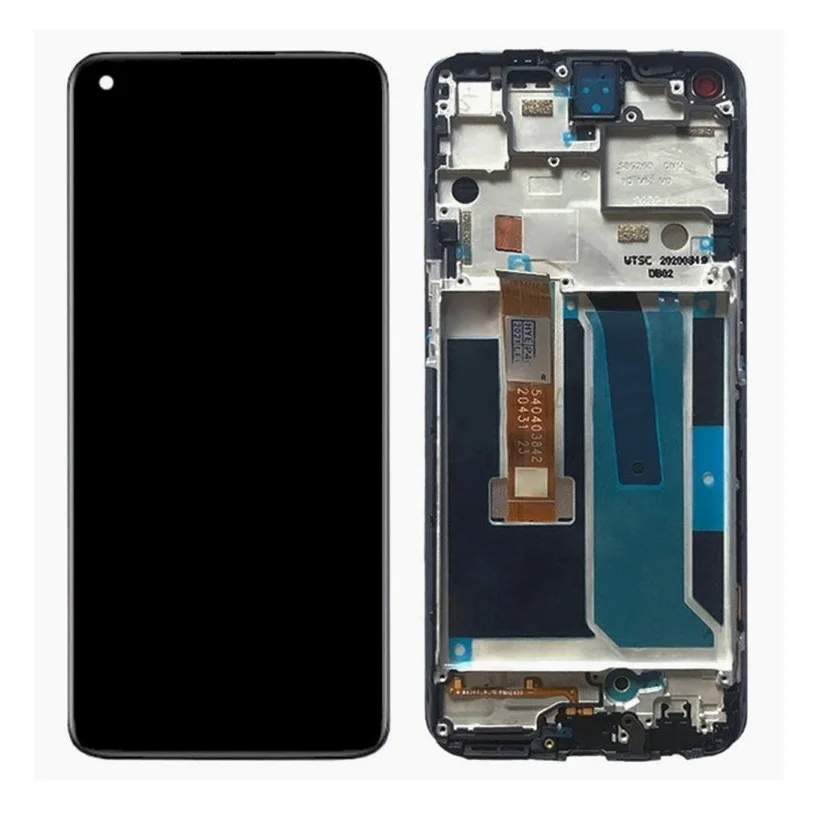 

TFT Version for OnePlus Nord N10 5G LCD Screen Display and Digitizer Touch Screen Assembly+Frame(Witout logo)Replacement- Black