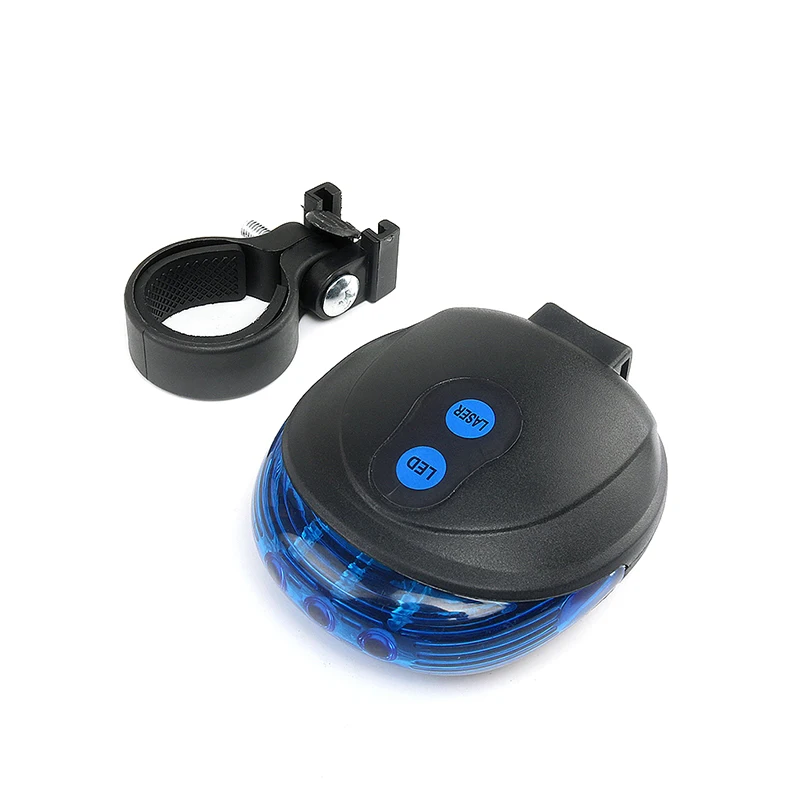 

Bicycle Tail Light (5LED+2Laser) Waterproof Cycling Bike Light 7 Cool Flash Mode Bike Rear Lights For Bike Accessories Lights