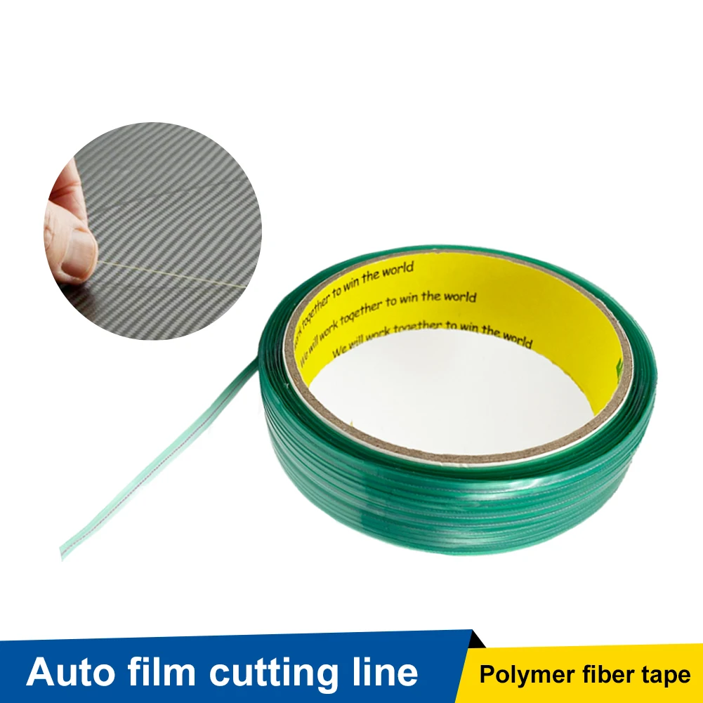 

5m/10m/50m Car Vinyl Wrap Cutting Tape Adhesive Film Cutting Tool Auto Parts Film Cutting Line Auto Styling Acccessories