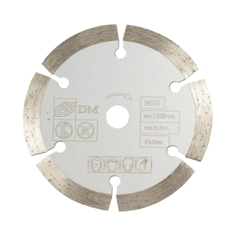 

1Pc 85mm*15mm Stone slices Slotted blades Ceramic tile saw blades Marble diamond marble machine angle grinder cutting blades