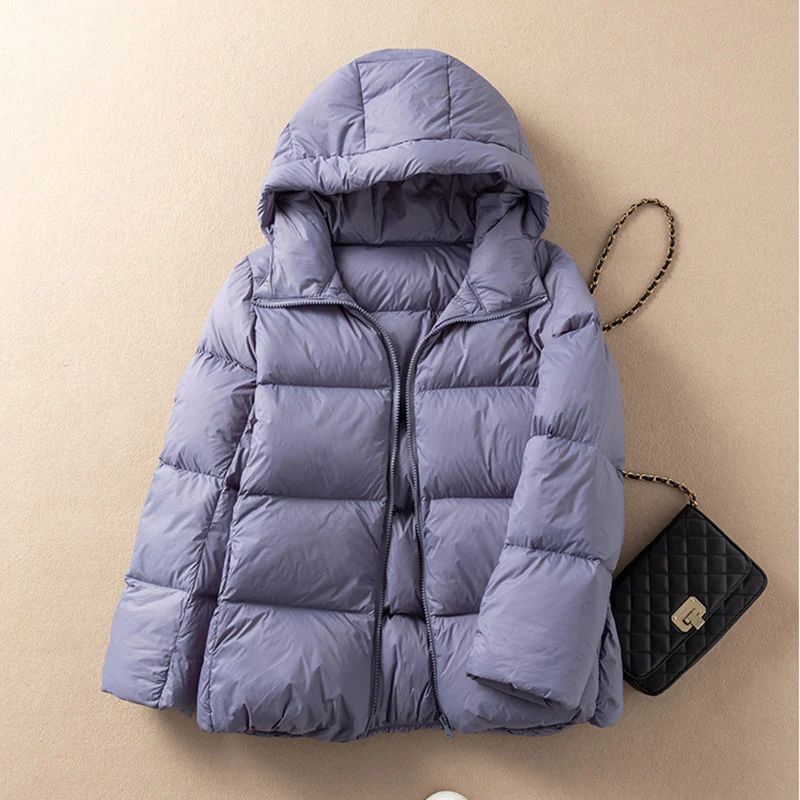 

SEDUTMO Winter Oversize Thick Duck Down Coat Women Short Slim Jacket Autumn Casual Puffer Jacket Parkas ED1291