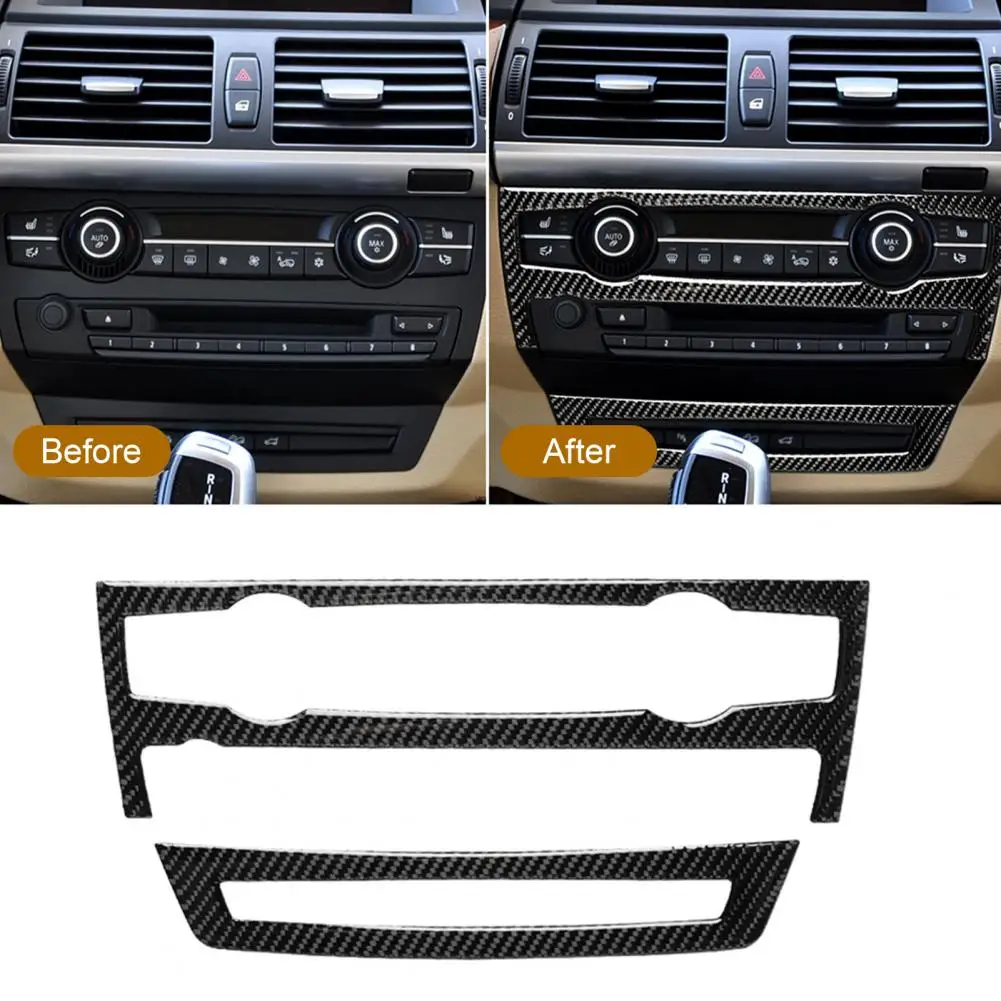 Углеродное волокно кондиционирование воздуха компакт дисков панель управления