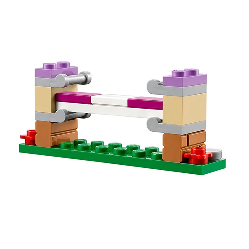 

Hot Friends Series Heartlake Riding Club Model Building Block Bricks Toy For Children Girl Friends Birthday Christmas Gift 10562