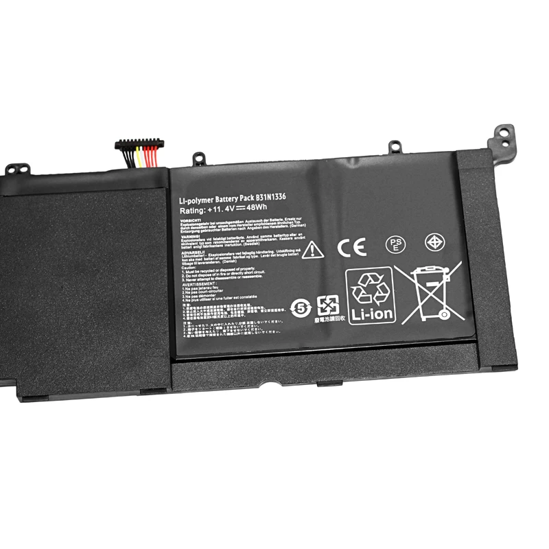 Аккумулятор ApexWay для ноутбука 11 4 в B31N1336 C31-S551 ASUS VivoBook S551 S551LB S551LA R553L R553LN R553LF K551LN V551