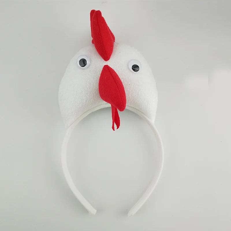 Детская повязка на голову с белыми кошачьими ушками и хвостом для взрослых