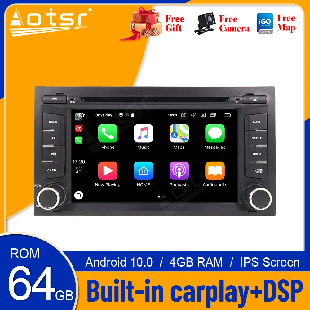 Carplay 2 din For Seat Leon MK3 2012~2018 Android Car Navigation GPS Auto Radio Big Screen Stereo Multimedia Player Bluetooth