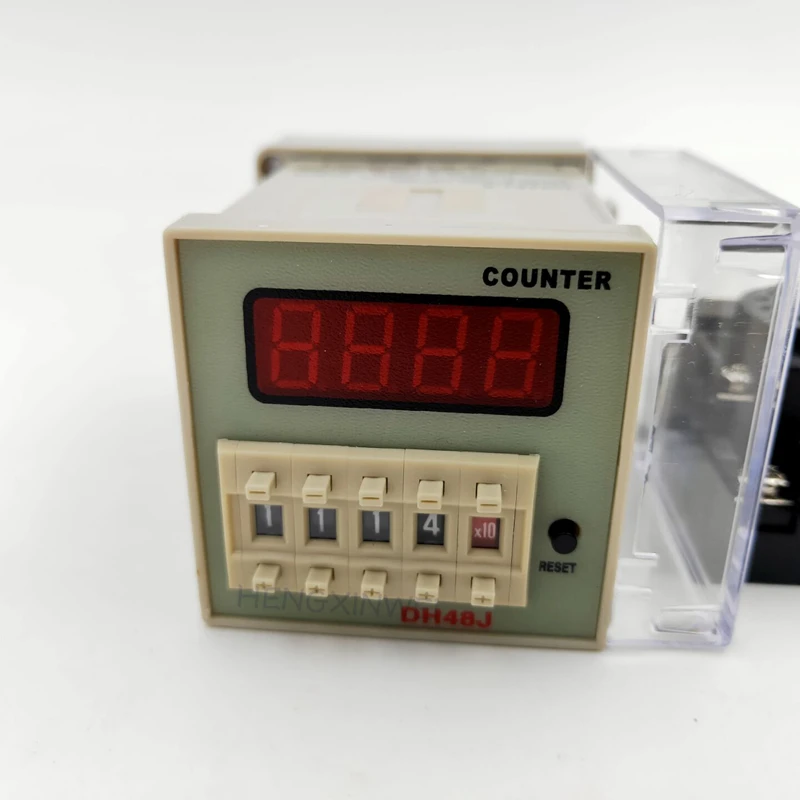 DH48J 11 A 11PIN цифровой счетчик реле времени дисплей AC/DC 50/60 Гц подсчет|counter relay|digital counter