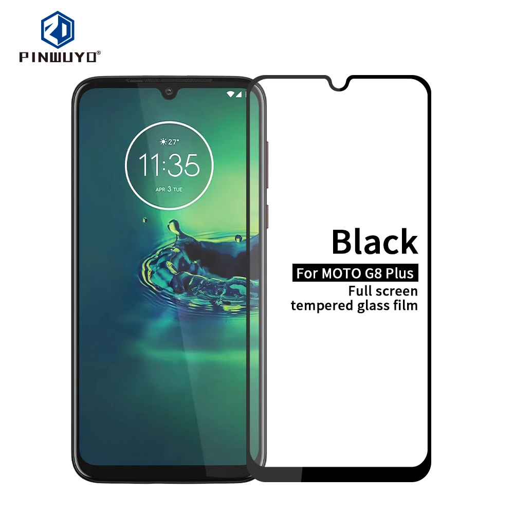 Пленка из закаленного стекла для MOTO G8 Plus PINWUYO Motorola Moto 9H полноэкранная Защита