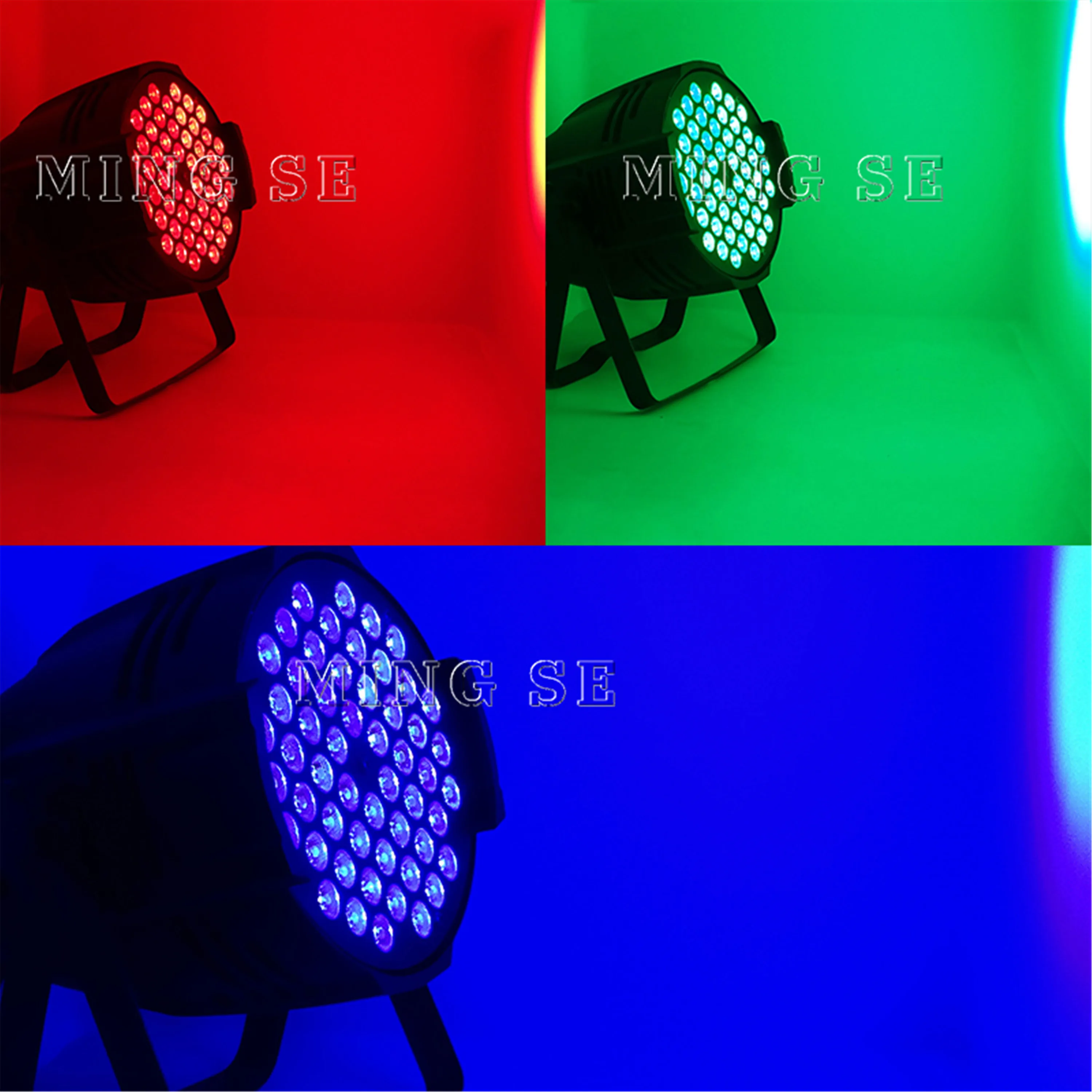 Горячая Распродажа 54x9w RGB 3 в 1 светодиодный светильник для дискотеки настенный