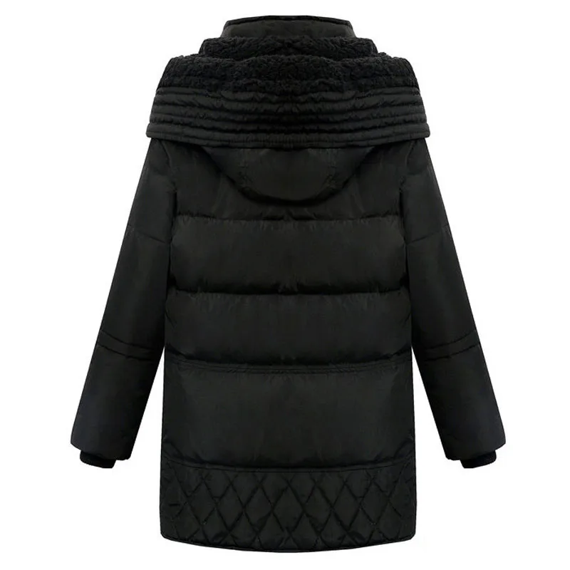 2019 зимние толстые пуховики из белой утиной шерсти ягненка имитация женские