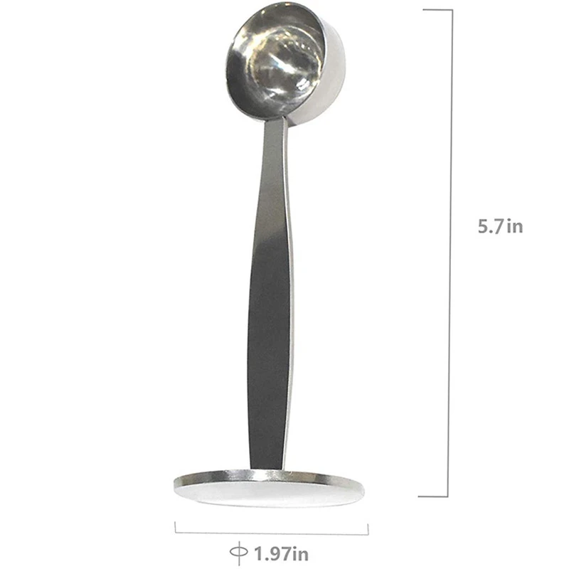 2 в 1 мерная ложка для кофе из нержавеющей стали инструменты и чая мерный совок