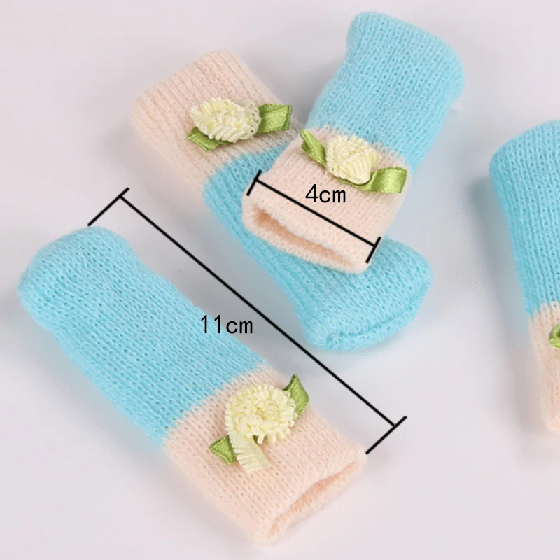 Новинка 4 шт./компл. чехлы для ног на стул покрытие защита пола нескользящая