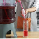 Сифон для пивоварения, шланг 2 м, для приготовления вина, пива, пивоварения, пищевые материалы, ручной фильтр