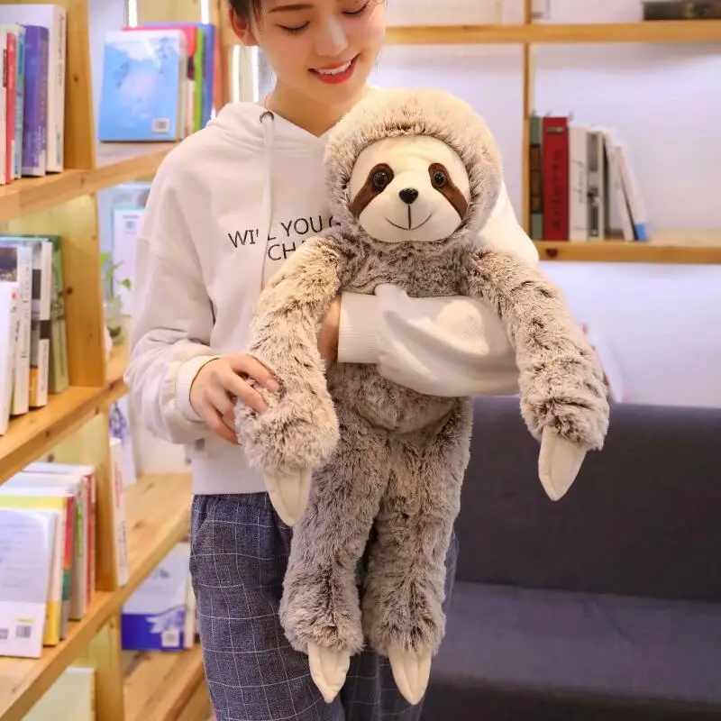 

Lifelike Sloth Baby Doll Sloth Plush Toys Stuffed Dolls Kids Toys Lovely Doll Girlfriend Best Gifts Brinquedos