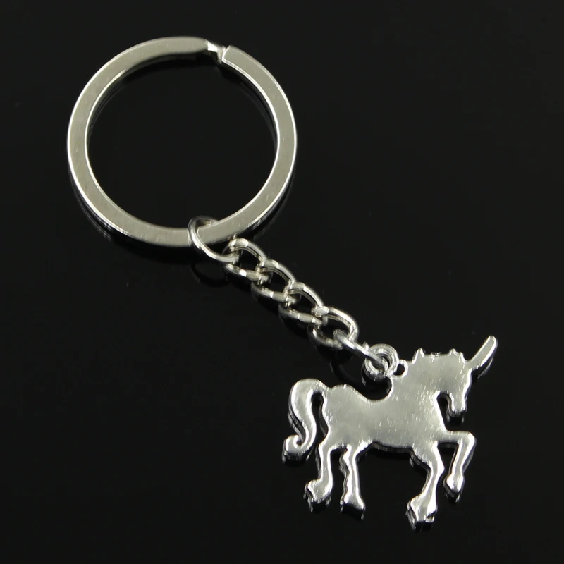 Новая мода мужской 30 мм брелок DIY металлический держатель цепь винтажная Лошадь