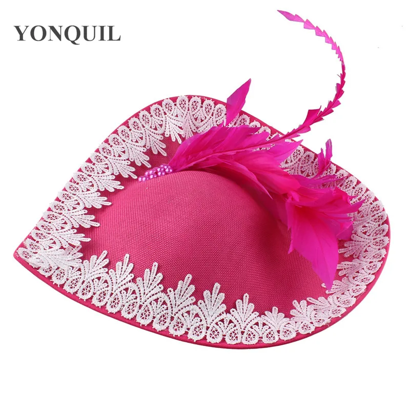 

Cocktail Women Fascinators Hair Clip Wedding Hat Headband Fancy Feather Headpiece Bridal Show Race Hair Accessories Millinery