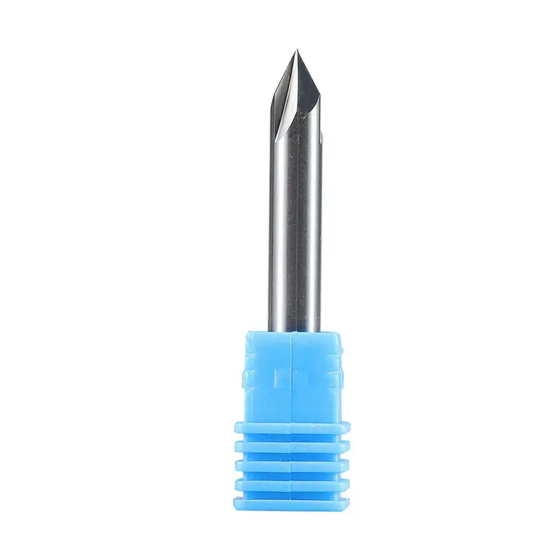 3-Flutes Carbide Chamfer Milling Cutter Aluminum Copper Router Spiral Bits Tool | Инструменты