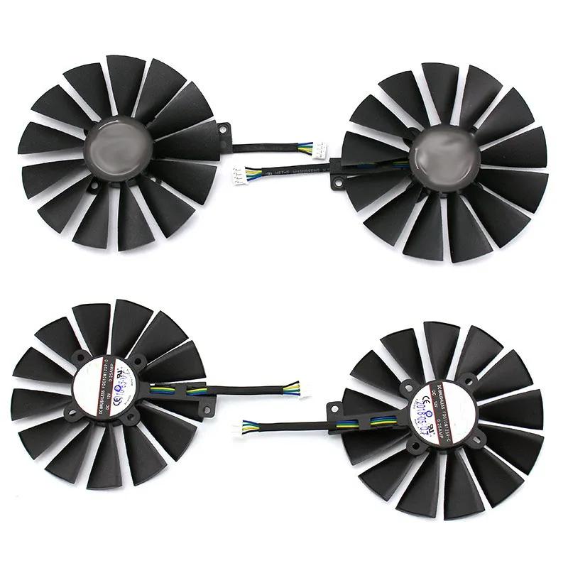 

Processor Cooler for ASUS DUAL RX470 /RX570 RX580 GTX1080Ti / 1070Ti Cooling Fan 12V 0.25A