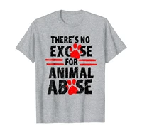 animal abuse no excuse for t shirt rescue gift men women