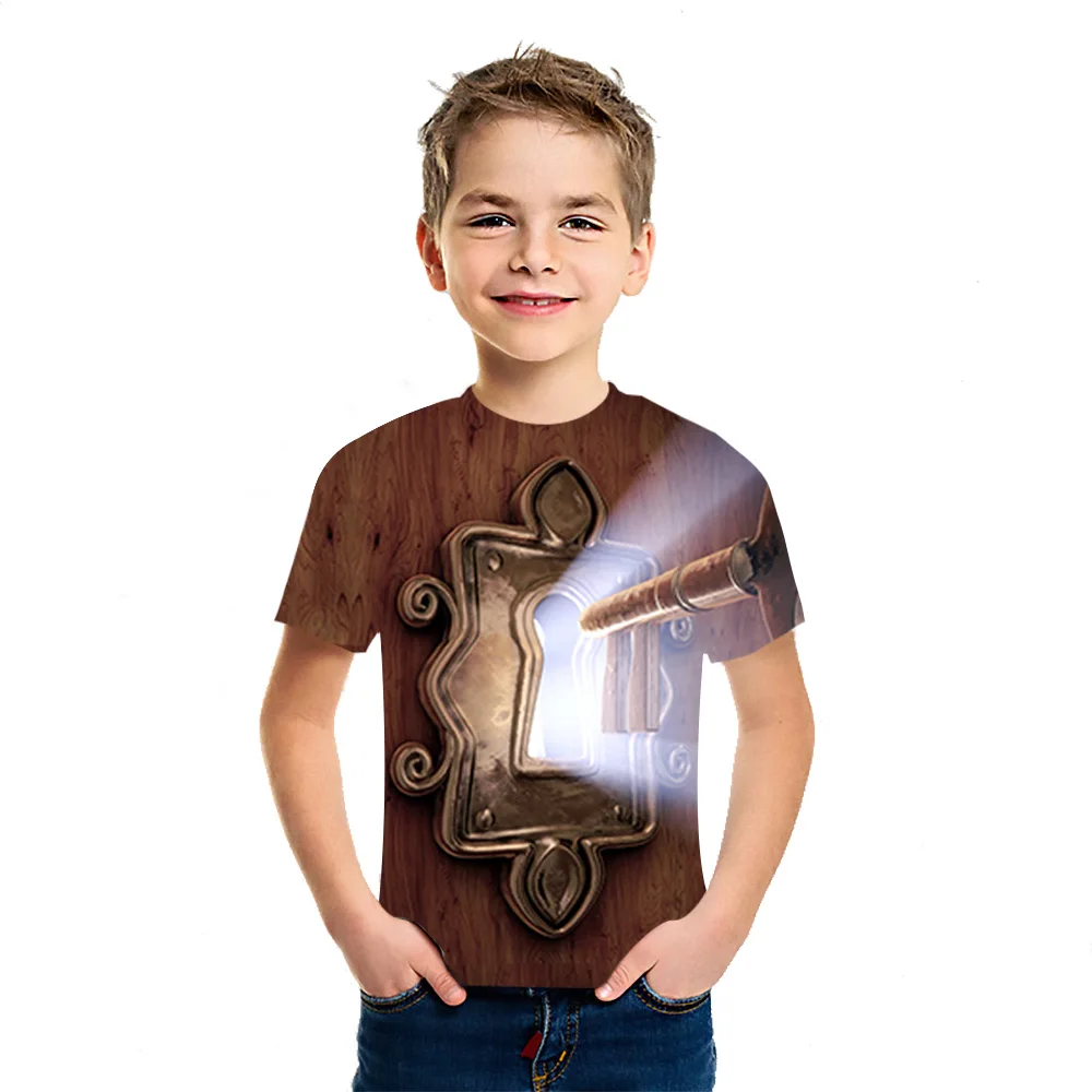 

New Horror Cartoon 3D Boy/Girl Print T-Shirt Fashion Men and Women Locke & Key Casual Short Sleeves Available Wholesale
