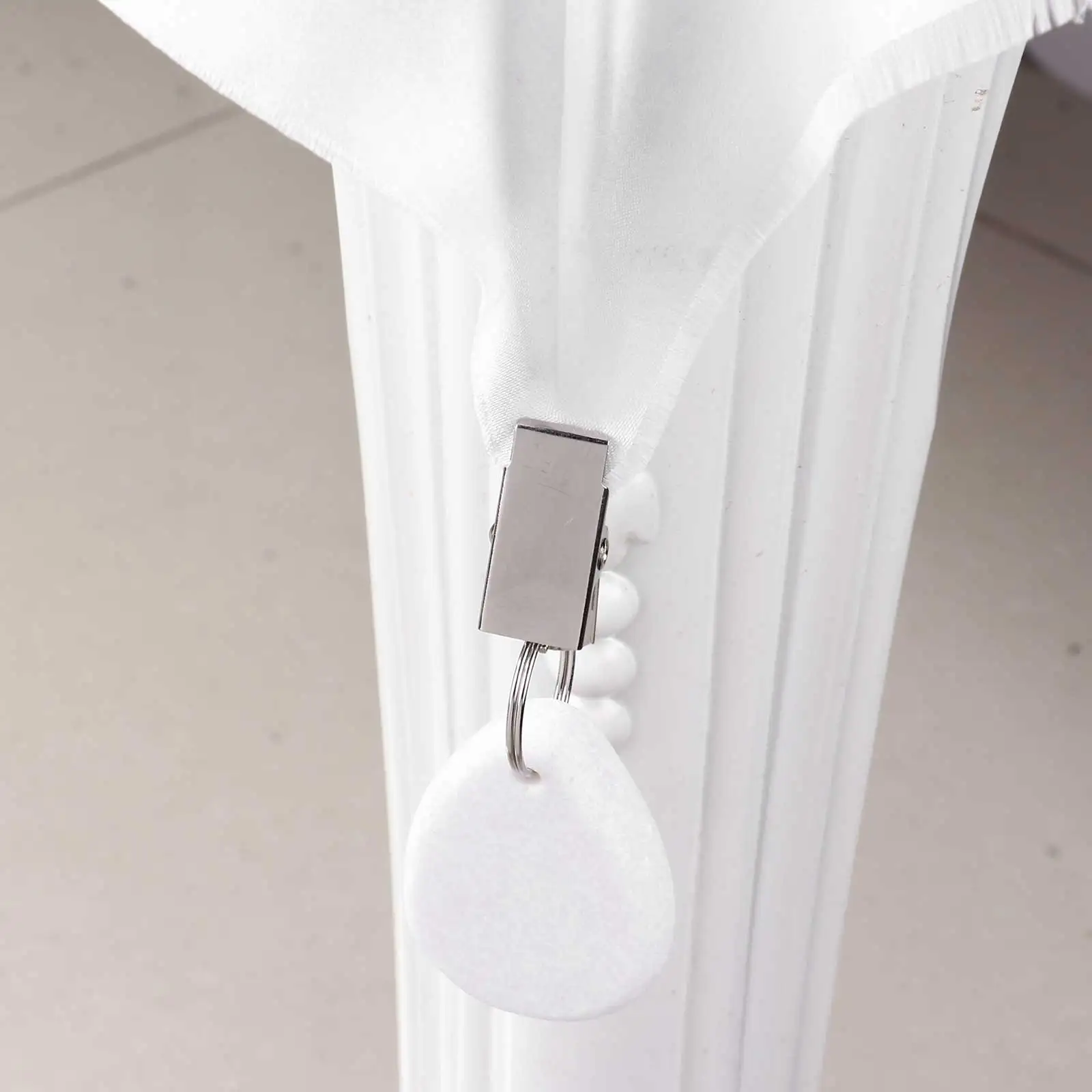 Скатерть весов Нержавеющая сталь Скатерти зажимы покрытая ламинатом высокого