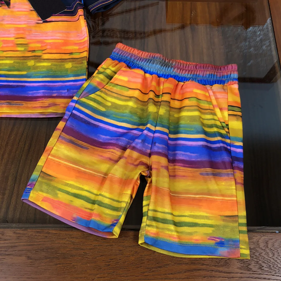 

21 summer short-sleeved children's clothing girls suit skirt small fragrance new casual windbreaker jacket three-piece suit