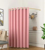 dressing room door curtain clothing store locker room door curtain cloth simple floor standing moving folding track dressing roo