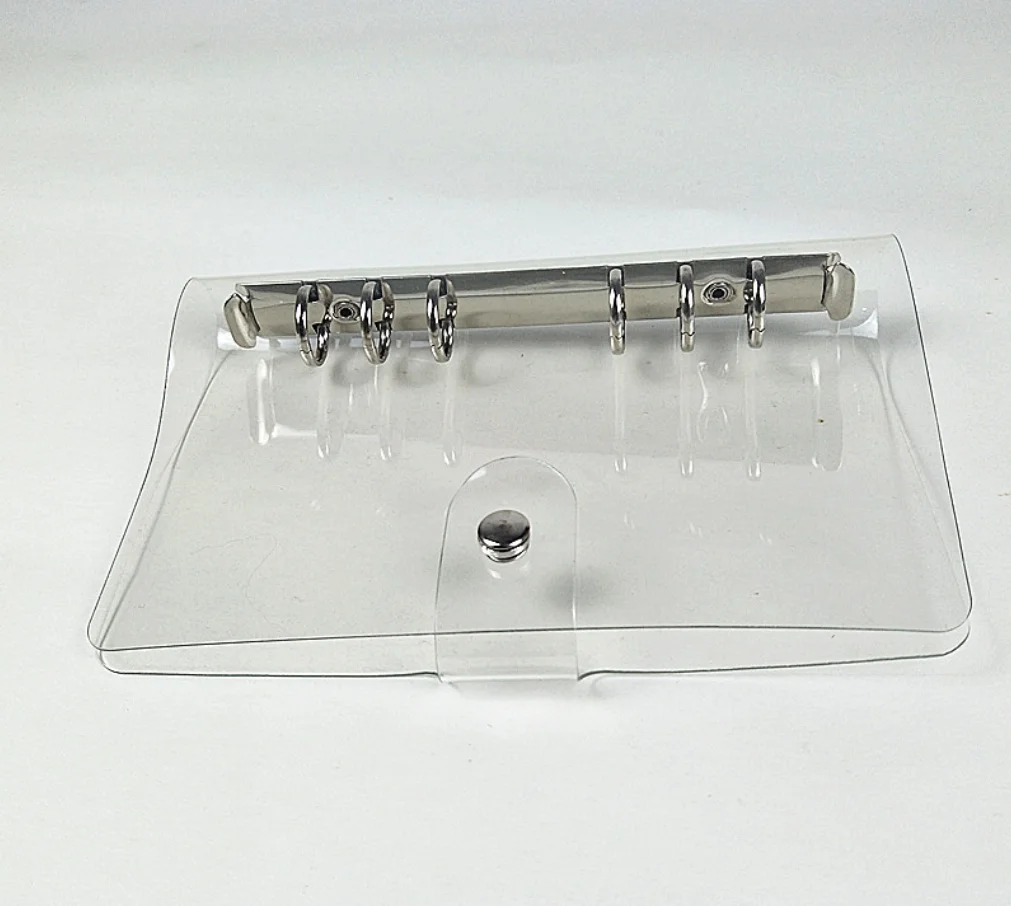 A7 A6 A5 прозрачный переплет с листьями блокнот Обложка Блокнот пуля дневник