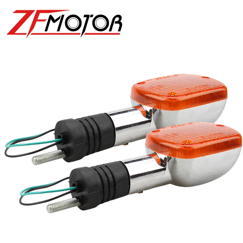 Новый мотоцикл указатель поворота светодиодный светильник хром 8 мм для Honda Rebel