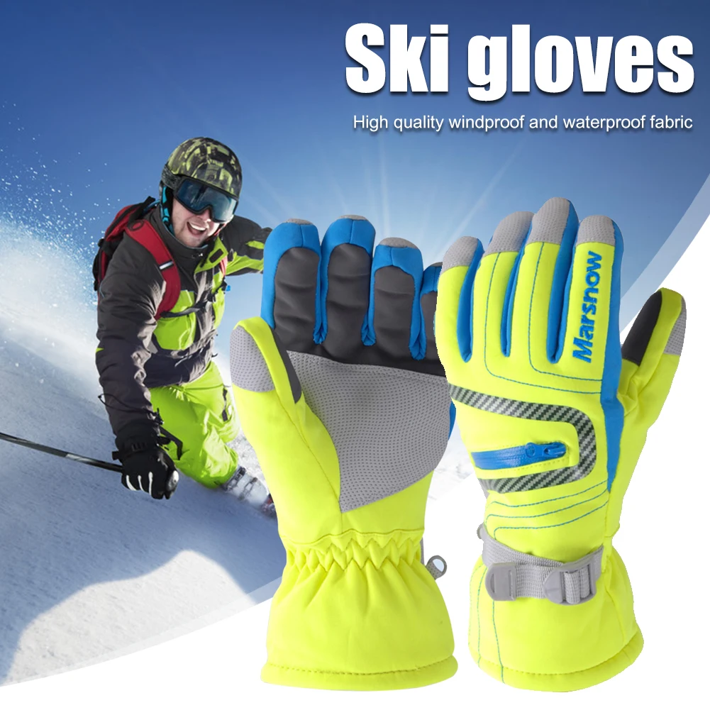 

Outdoor Cycling Ski Gloves Waterproof Windproof Parent-Child Thermal Gloves Camping Hiking Motorcycle Gloves Sports Full Finger