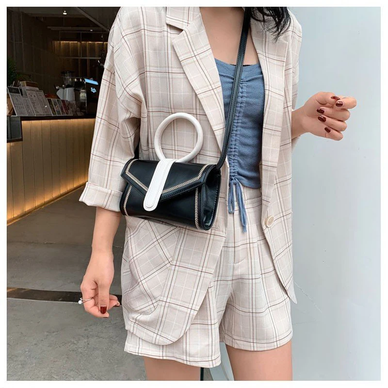 Fashion New Ladies Small Bag Women's Colors Ring Desiger PU Leather Messenger Bags High Quality Shoulder 2019 Clutch Women | Багаж и