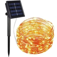 led outdoor solar lamp string lights 100200 leds fairy holiday christmas party garland solar garden waterproof 10m 20m
