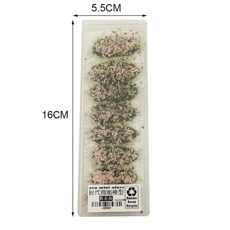 

Long Flower Clusters Vegetation Green Leaves Military Train Building Model Diy Sand Table Layout For Train Scene Powder Mat C9P1