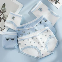 2021the new fashion women casual panties lace mid waist underwear brief girls soft and comfortable breathable underwea