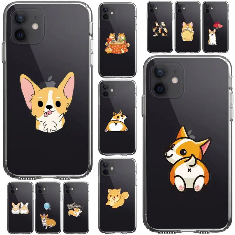 Прозрачный чехол для Iphone 5 6 7 8 11 12 Plus XR X XS SE2020 11/12pro Max|Бамперы| |