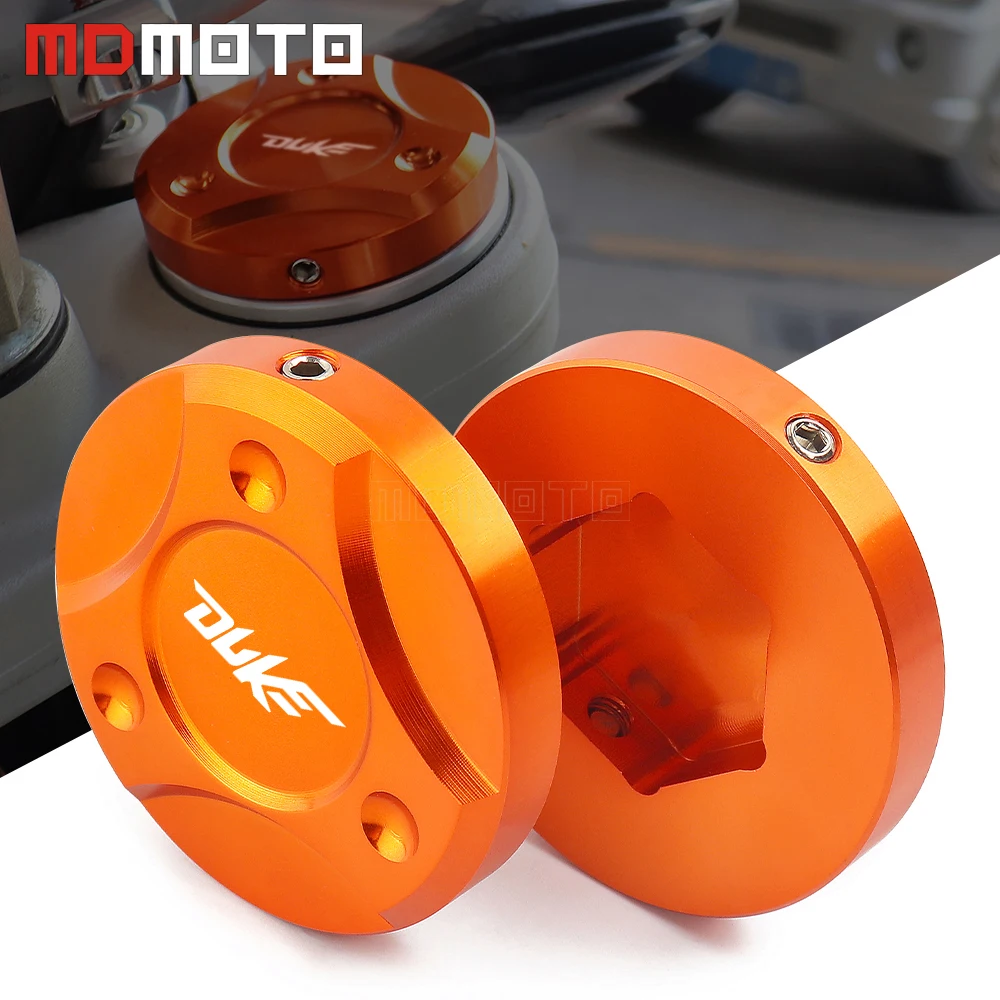 Одна пара Амортизатор передней вилки для мотоцикла CNC декоративная крышка KTM Duke 125