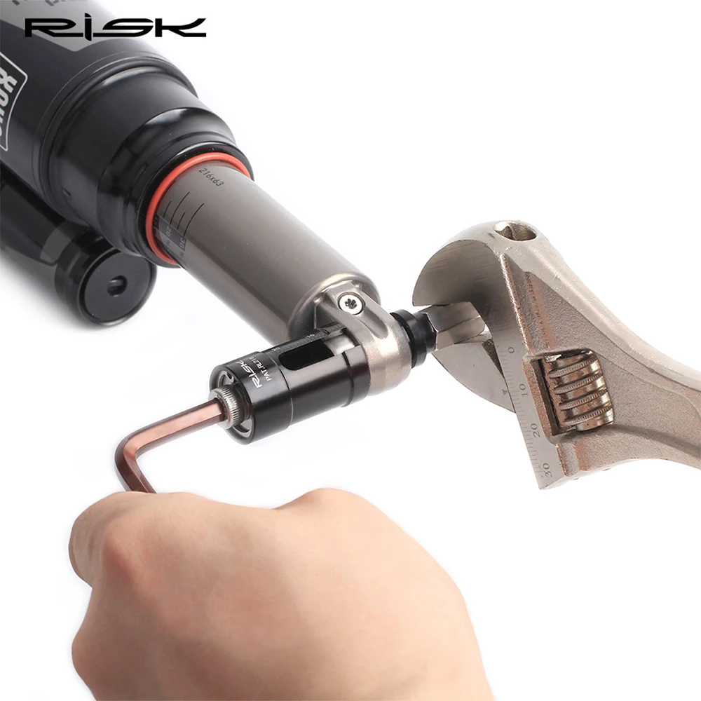 

RISK MTB Bushing Removal Tool Stainless Steel Rear Shock Absorber Mountain Bike Bushing Press Installation Repair Tool