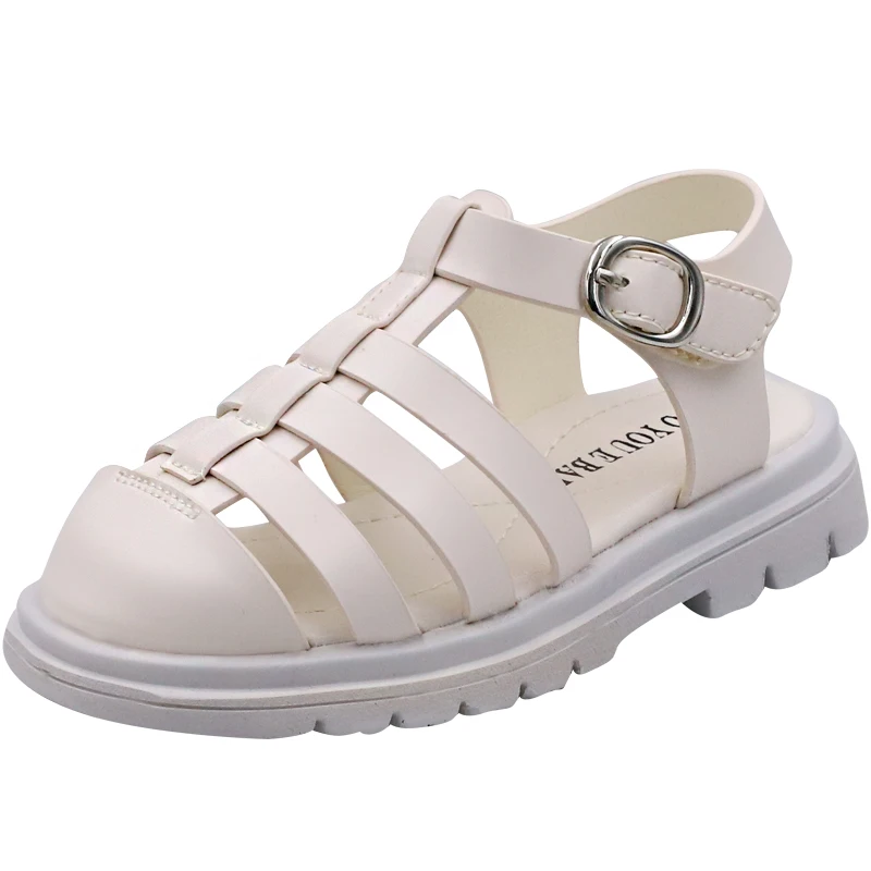 

Gladiator Sandals Breathable Teens Girls Summer Kids Shoes 2021 New Fashion Beach Children Sandals for Princess Girls E04039