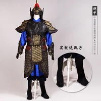 ancient chinese general costume three kingdoms period the general armour armor stage show performance tv play use costume hanfu