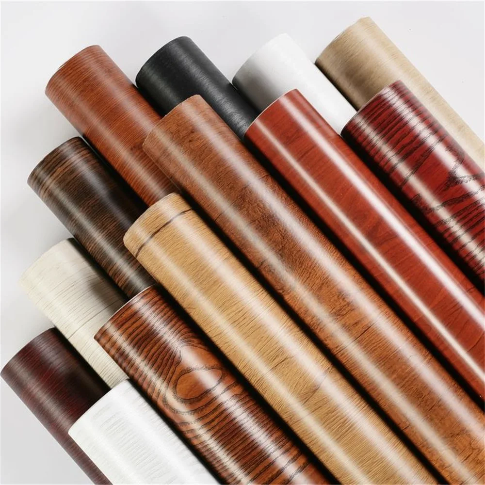 

Classic Wood Grain Stickers Wallpapers Home Decor Office Waterproof Oil-proof Self Adhesive Easy to Clean Desk Wardrobe DIY