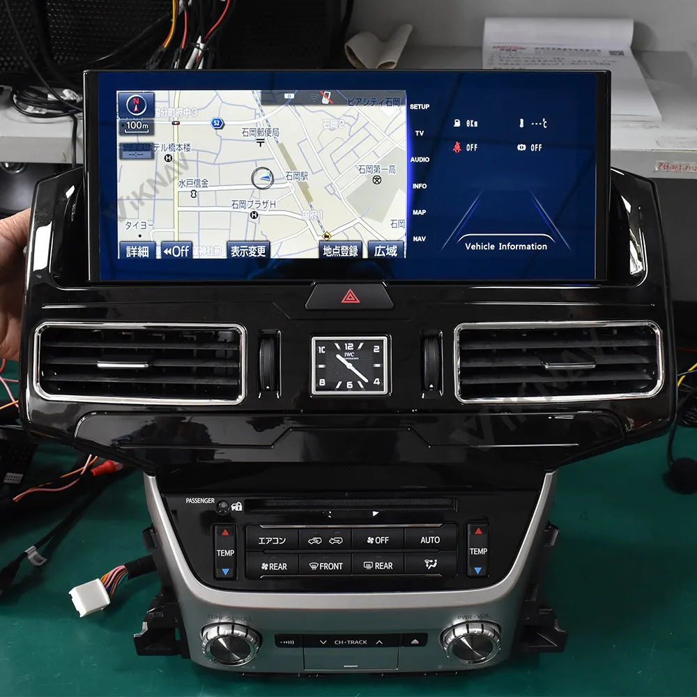 Антибликовое автомобильное радио Android 10 для TOYOTA LAND CRUISER LC200 2016-2020 автомобильный