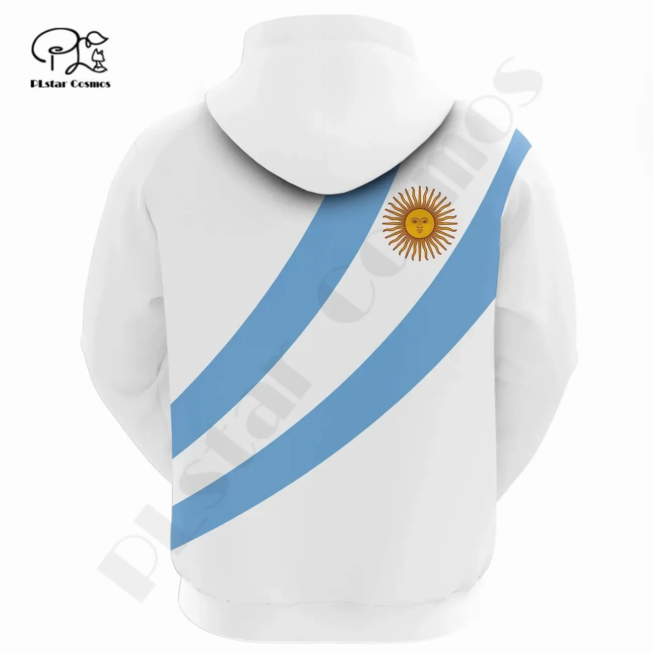 PLstarCosmos 3DPrint новейший спортивный флаг Аргентины уникальный мужской/женский