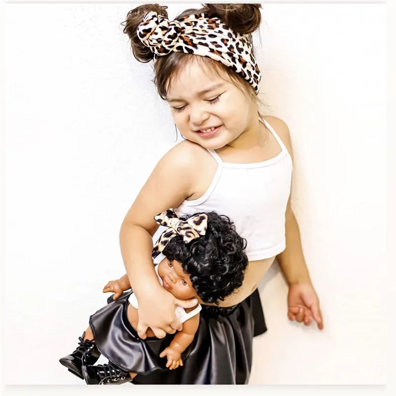 

Повязка на голову бархатная с принтом улитки и леопардовым принтом