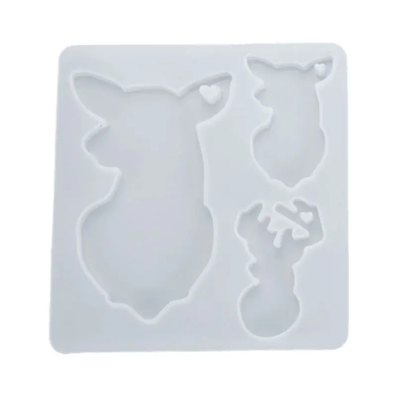 

Resin Crystal Epoxy Mold Decoration Pendant Keychain Casting Silicone Mould DIY
