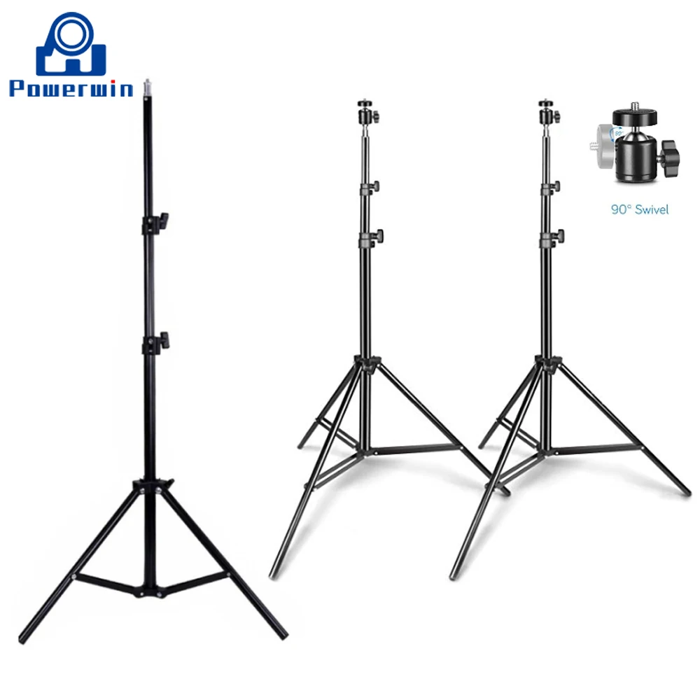 Powerwin 160 см 200 мини складное освещение для пола подставка студии видео фото штатив
