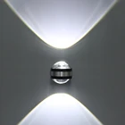 Внутренние настенные светильники 6 Вт, настенный светодиодный светильник, вертикальные и нижние светильники, внутреннее настенное освещение для гостиной, коридора, спальни