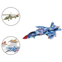 puzzle learning ability exercise spatial creativity eco friendly fighter 3d puzzle toy jigsaw for ornaments