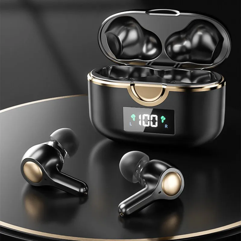 

Bluetooth Earphones Wireless Headphones Sports Waterproof Earbuds Headset With Microphone Smart Touch Hifi Stereo Music Headset