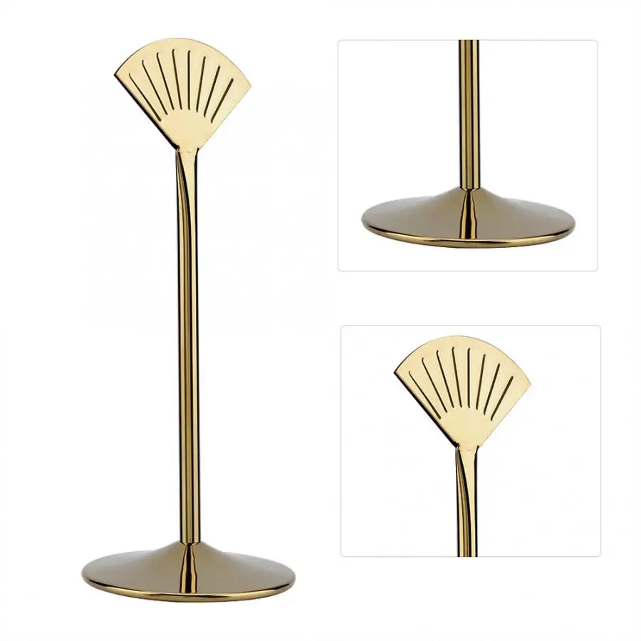 Holiday DIY Decorations Stainless Steel Table Number Stands Card Holders for Wedding Birthday Party Garlands | Дом и сад